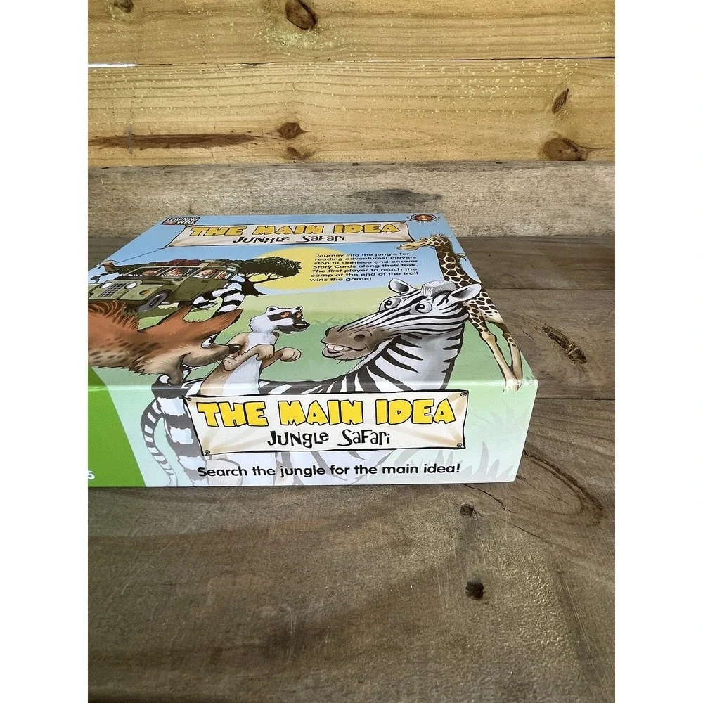 Learning Games : The Main Idea Jungle‎ Safari RL 5.0-6.5 Teacher Supplies Class